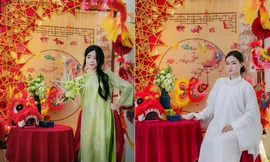 Thiếu nữ nô nức check-in Trung thu