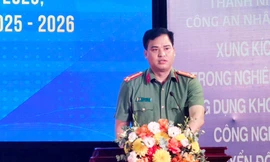 Thượng tá Đồng Đức Vũ được chỉ định giữ chức Trưởng ban Ban Thanh niên Công an nhân dân