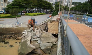 Cấm một số phương tiện lưu thông qua cầu Trần Phú - Nha Trang