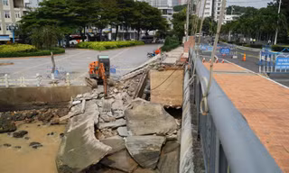 Cấm một số phương tiện lưu thông qua cầu Trần Phú - Nha Trang