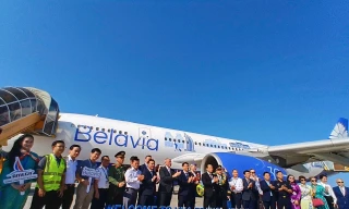Chuyến bay thẳng đầu tiên từ Belarus đến Khánh Hòa 
