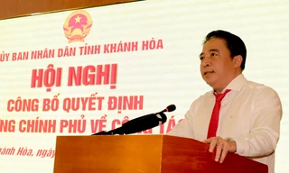 Công bố quyết định của Thủ tướng Chính phủ về công tác cán bộ