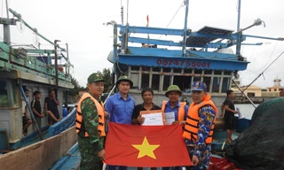 Đặc khu Trường Sa tiếp nhận 2.000 ngư dân vào tránh trú bão số 15