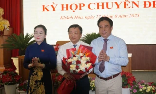 Ông Lê Huyền được bầu làm Phó Chủ tịch UBND tỉnh Khánh Hòa