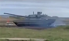 Nga đưa siêu tăng T-14 Armata đến biên giới phía Nam?