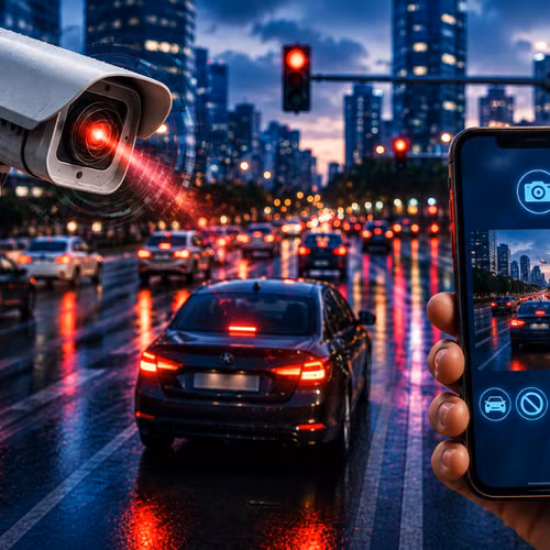 Cách các nước thông báo tới chủ xe khi camera AI ghi nhận vi phạm?