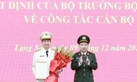 Đại tá Lê Công Anh giữ chức Phó Giám đốc Công an tỉnh Lạng Sơn