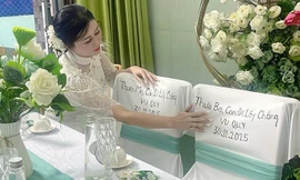 Cô dâu Đồng Tháp chia sẻ xúc động về 2 chiếc ghế trống trong lễ đính hôn