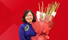 Chân dung Chủ tịch Ủy ban Trung ương Mặt trận Tổ quốc Việt Nam Bùi Thị Minh Hoài