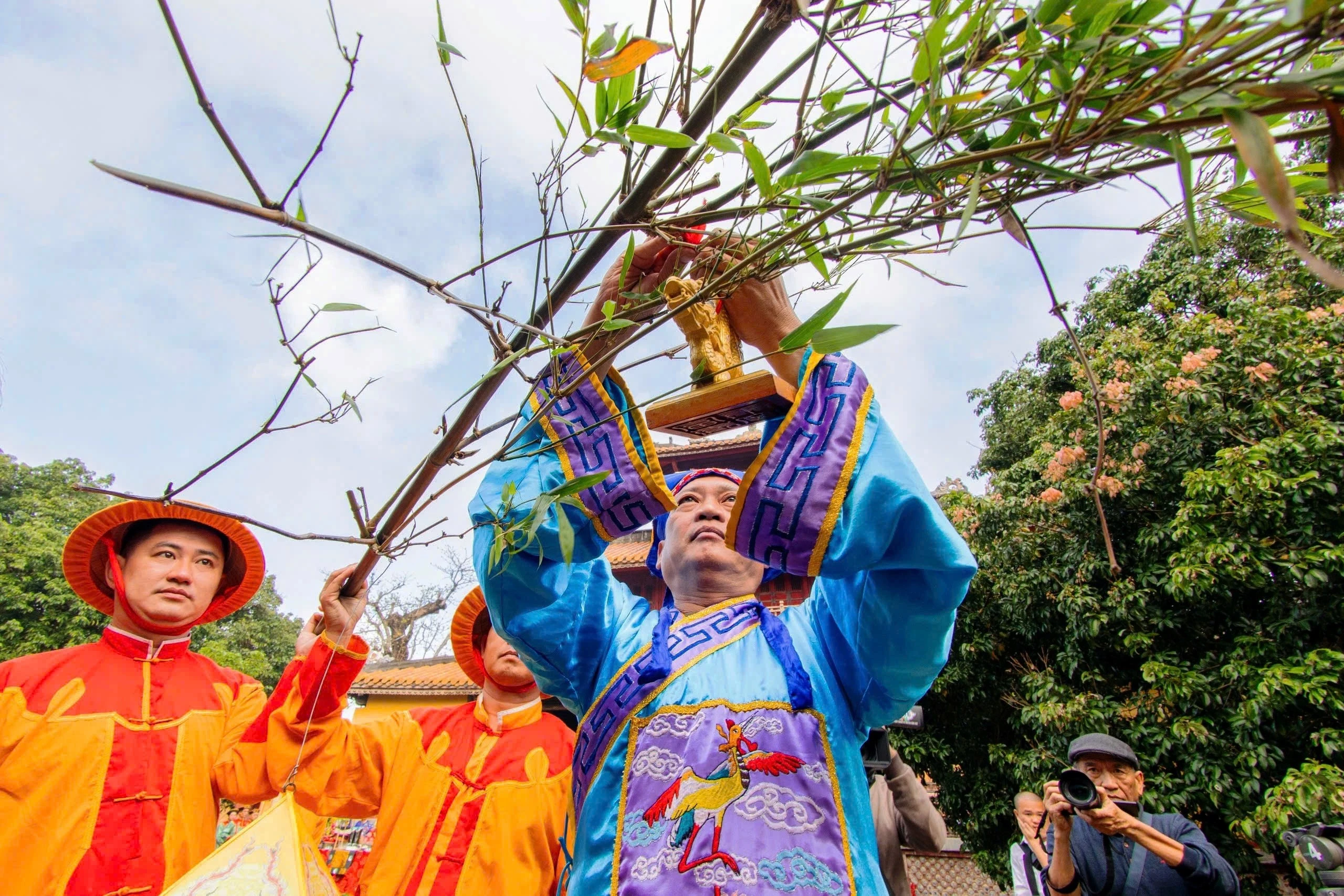 Lễ Thướng Tiêu tại Đại Nội Huế: Tái hiện nghi thức cung đình đón Tết cổ truyền