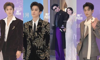 Thảm đỏ Đêm hội Gào thét 2025: Lưu Vũ Ninh quần tím chiếm sóng, Vương An Vũ tinh tế