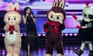 Nối gót Na Tra, Đêm hội Weibo 2025 cho "debut" Labubu, cùng Quan Hiểu Đồng gây sốt
