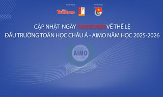 Đấu trường Toán học châu Á AIMO tổ chức thêm đợt thi ở vòng Sơ loại