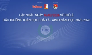 Đấu trường Toán học châu Á AIMO tổ chức thêm đợt thi ở vòng Sơ loại