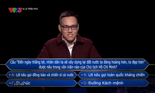 Sau 5 năm, câu hỏi cuối cùng của “Ai là triệu phú” lộ diện: Độ khó đến đâu?