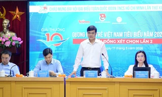 Chính thức xét chọn 10 Gương mặt trẻ Việt Nam tiêu biểu năm 2025