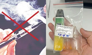 Nam sinh 15 tuổi bị tổn thương não do hút thuốc lá điện tử có chứa chất cấm