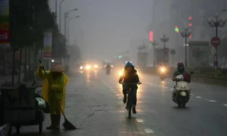 Miền Bắc sắp bước vào cao điểm nồm ẩm, mưa phùn kéo dài trong tháng 3