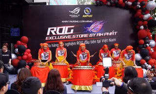 Cộng đồng mê công nghệ đổ về An Phát để trải nghiệm laptop mới tại ROG Exclusive Store