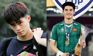 Loạt ảnh của Trần Trung Kiên - thủ môn điển trai, cao 1m91 của U23 Việt Nam