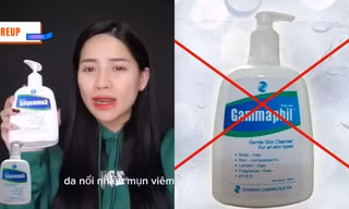 Sữa rửa mặt Gammaphil bị thu hồi, "chiến thần livestream" Võ Hà Linh có động thái lạ