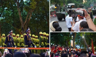 Khoảnh khắc "đáng yêu tuyệt đối" giữa chiến sĩ và nhân dân tại tổng hợp luyện A80