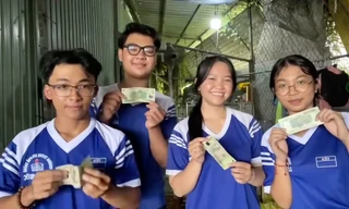 Từ 100K dịp 2/9, nhóm học sinh THPT Lưu Hữu Phước đã làm một điều đầy ý nghĩa