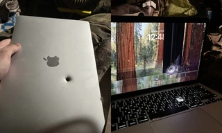 MacBook Air M1 “trúng đạn”: Bị hư hỏng nặng nhưng vẫn hoạt động một cách khó tin