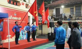 Trung ương Đoàn TNCS Hồ Chí Minh tổ chức Lễ chào cờ chào mừng Đại hội XIV của Đảng