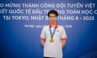 Amser lần đầu thi đã giành HCV AIMO 2025: Chỉ mất 2 tháng để ôn luyện!