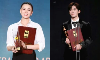 Dịch Dương Thiên Tỉ là ảnh đế trẻ nhất Kim Kê, Tống Giai có cú đúp "xưng hậu" rực rỡ