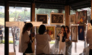 Hà Nội: Triển lãm tranh nơi Gen Z cất lời, ghi điểm khi kết hợp trải nghiệm văn hóa