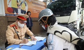 Công an Hà Nội lập danh sách 2.102 học sinh vi phạm giao thông trong tháng 12