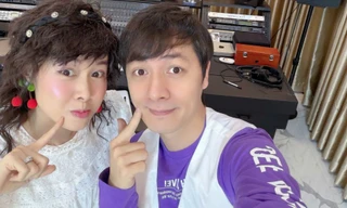 Vợ chồng Đăng Khôi "cosplay" chính mình 20 năm trước nhân kỷ niệm ngày cưới