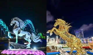 Kim Mã 4.0 và Kim Mã Hợp Nhất: Linh vật Tết Đà Nẵng như ở dòng thời gian song song