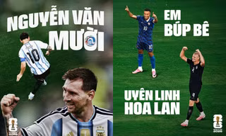 Fanpage FIFA World Cup bất ngờ gọi "tên tiếng Việt" của Messi, Mbappé và Haaland