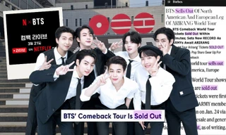 BTS tái xuất hoành tráng trên "con đường nhà Vua" và hàng loạt điều "chưa từng có"