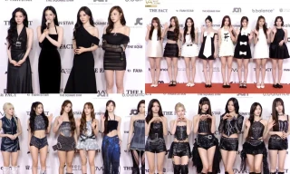 Thảm đỏ TMA 2025: aespa - Hearts2Hearts đối lập phong cách, ENHYPEN bảnh bao