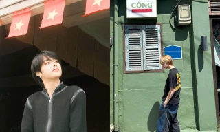 Idol K-Pop người Việt Hanbin TEMPEST - KIEN ARrC khoe ảnh mừng Quốc khánh 2/9