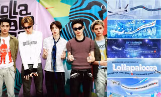 CORTIS náo loạn Lollapalooza, hơi tiếc vì sky banner của COER Việt bị hoãn