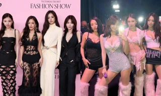 4 mẩu TWICE khoe hình thể tại show Victoria’s Secret, Tzuyu xin lỗi vì hát tệ