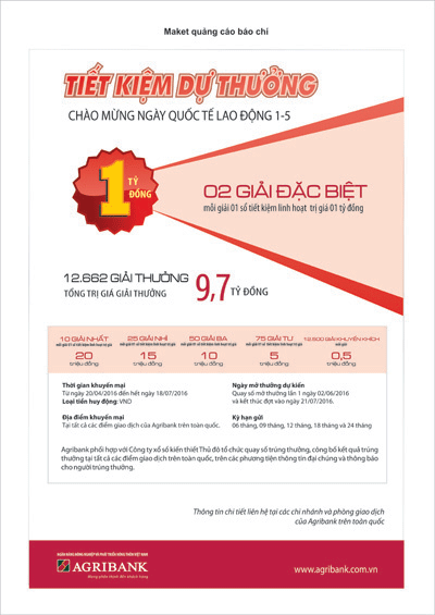 Agribank: Gửi tiền triệu, trúng tiền tỷ ảnh 1