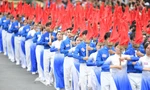 Khối Thanh niên Việt Nam rạng rỡ ngày tổng duyệt diễu binh, diễu hành