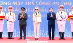 Tuyên dương 10 Gương mặt trẻ Công an Thủ đô xuất sắc tiêu biểu 