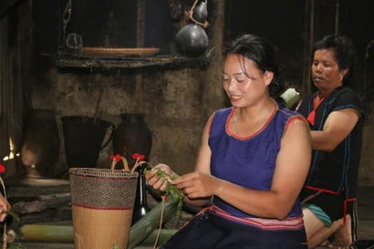 Tết của người Gia Rai ở làng Chốt