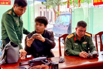 Phát hiện du khách nước ngoài điều khiển drone trong khu vực cấm ở Đà Nẵng