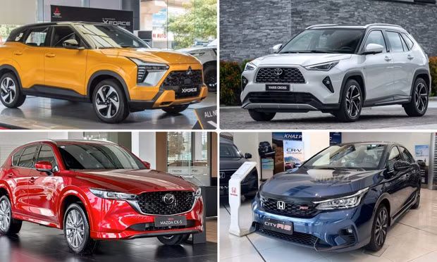 Màn đổi ngôi ở top 10 ô tô xăng, dầu bán chạy nhất tháng 7