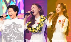 Lễ trao giải Gương mặt trẻ Việt Nam tiêu biểu: Hòa Minzy, Phương Mỹ Chi cất giọng tự hào
