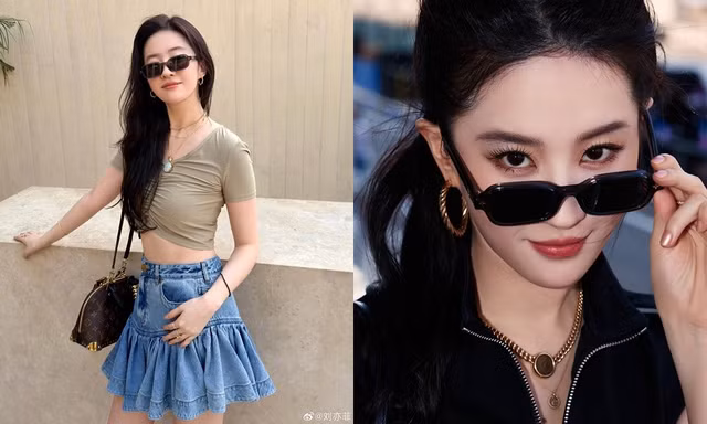 Không cần nhờ app chỉnh ảnh, "thần tiên tỷ tỷ" Lưu Diệc Phi giờ gầy đi thật rồi