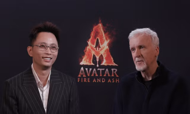 Rhymastic gặp đạo diễn James Cameron, tặng bài rap về “Avatar: Lửa Và Tro Tàn”